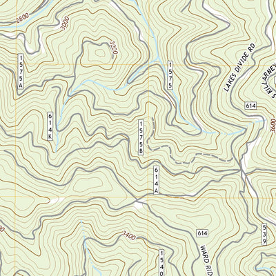 United States Geological Survey Lane, ID (2020, 24000-Scale) digital map