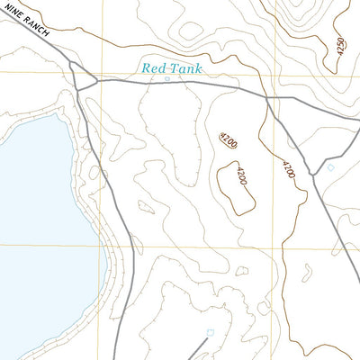 United States Geological Survey Lane Salt Lake, NM (2020, 24000-Scale) digital map