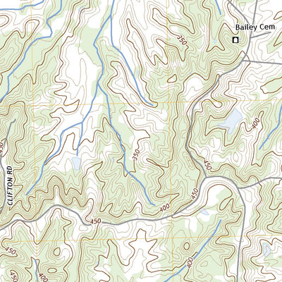 United States Geological Survey Lane, TN (2022, 24000-Scale) digital map
