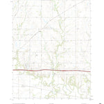 United States Geological Survey Lang, KS (2022, 24000-Scale) digital map