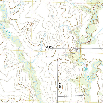 United States Geological Survey Lang, KS (2022, 24000-Scale) digital map