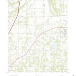 United States Geological Survey Langston, OK (2022, 24000-Scale) digital map