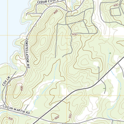United States Geological Survey Laniers, AL (2020, 24000-Scale) digital map