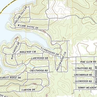 United States Geological Survey Laniers, AL (2020, 24000-Scale) digital map