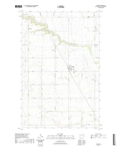 United States Geological Survey Lankin, ND (2020, 24000-Scale) digital map