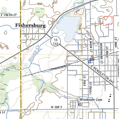 United States Geological Survey Lapel, IN (2022, 24000-Scale) digital map
