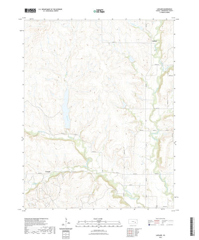 United States Geological Survey Lapland, KS (2022, 24000-Scale) digital map