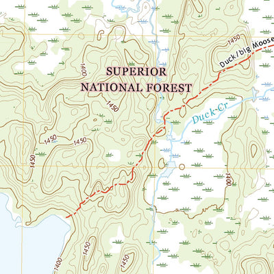 United States Geological Survey Lapond Lake, MN (2022, 24000-Scale) digital map