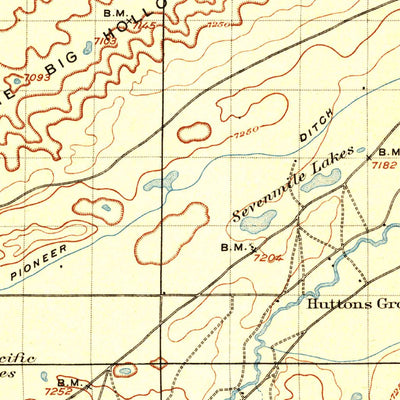 United States Geological Survey Laramie, WY (1905, 125000-Scale) digital map