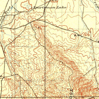 United States Geological Survey Laramie, WY (1905, 125000-Scale) digital map