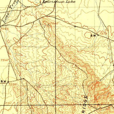 United States Geological Survey Laramie, WY (1908, 125000-Scale) digital map