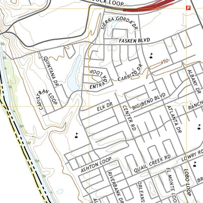 United States Geological Survey Laredo West, TX (2022, 24000-Scale) digital map