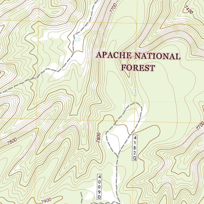 United States Geological Survey Largo Mesa, NM (2020, 24000-Scale) digital map