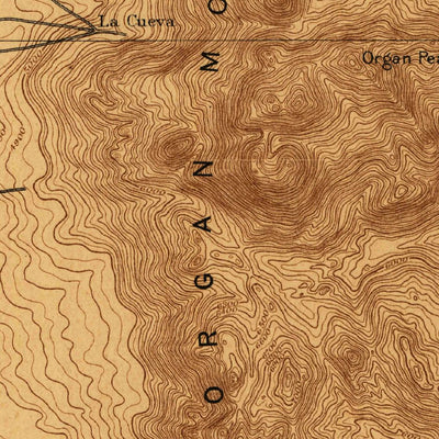 United States Geological Survey Las Cruces, NM-TX (1893, 125000-Scale) digital map