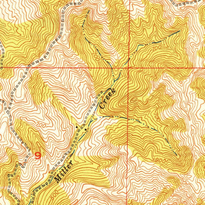United States Geological Survey Las Trampas Ridge, CA (1949, 24000-Scale) digital map
