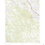 United States Geological Survey Las Trampas Ridge, CA (2021, 24000-Scale) digital map