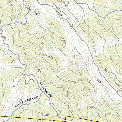 United States Geological Survey Las Trampas Ridge, CA (2021, 24000-Scale) digital map