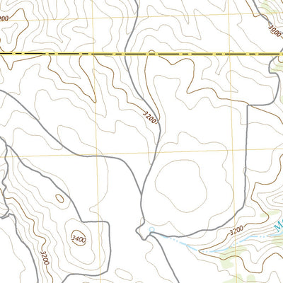 United States Geological Survey Las Yeguas Ranch, CA (2021, 24000-Scale) digital map