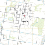 United States Geological Survey Lasara, TX (2022, 24000-Scale) digital map