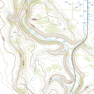 United States Geological Survey Lauer Reservoir, CA (2022, 24000-Scale) digital map