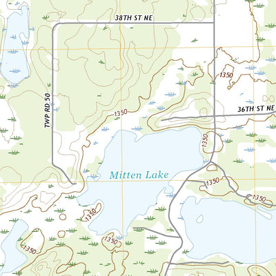United States Geological Survey Laura Lake, MN (2022, 24000-Scale) digital map