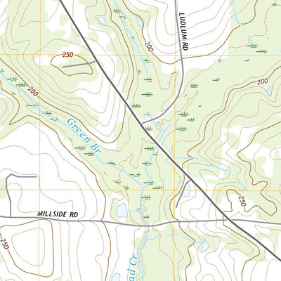 United States Geological Survey Laurel Hill, FL (2021, 24000-Scale) digital map
