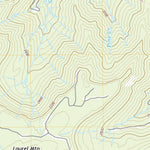 United States Geological Survey Laurel Mountain, OR (2020, 24000-Scale) digital map