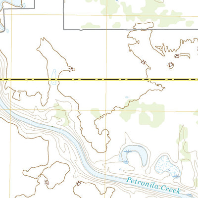 United States Geological Survey Laureles Ranch, TX (2022, 24000-Scale) digital map