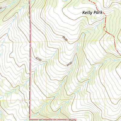 United States Geological Survey Lava Creek, CO (2022, 24000-Scale) digital map