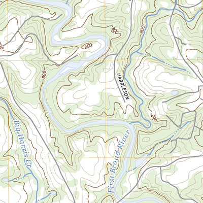 United States Geological Survey Lawndale, NC (2022, 24000-Scale) digital map