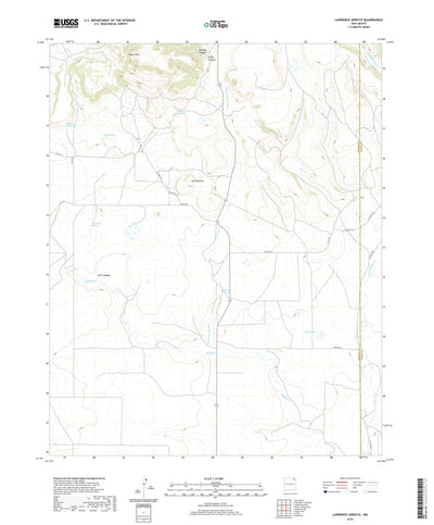 United States Geological Survey Lawrence Arroyo, NM (2020, 24000-Scale) digital map