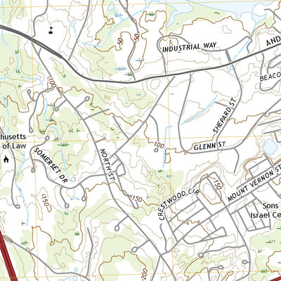 United States Geological Survey Lawrence, MA (2021, 24000-Scale) digital map