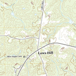 United States Geological Survey Laws Hill, MS (2021, 24000-Scale) digital map