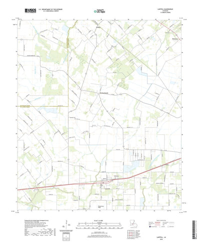 United States Geological Survey Lawtell, LA (2020, 24000-Scale) digital map