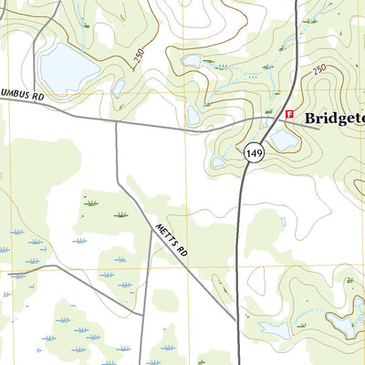 United States Geological Survey Lax, GA (2020, 24000-Scale) digital map