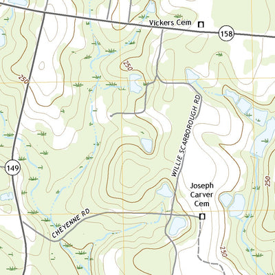 United States Geological Survey Lax, GA (2020, 24000-Scale) digital map