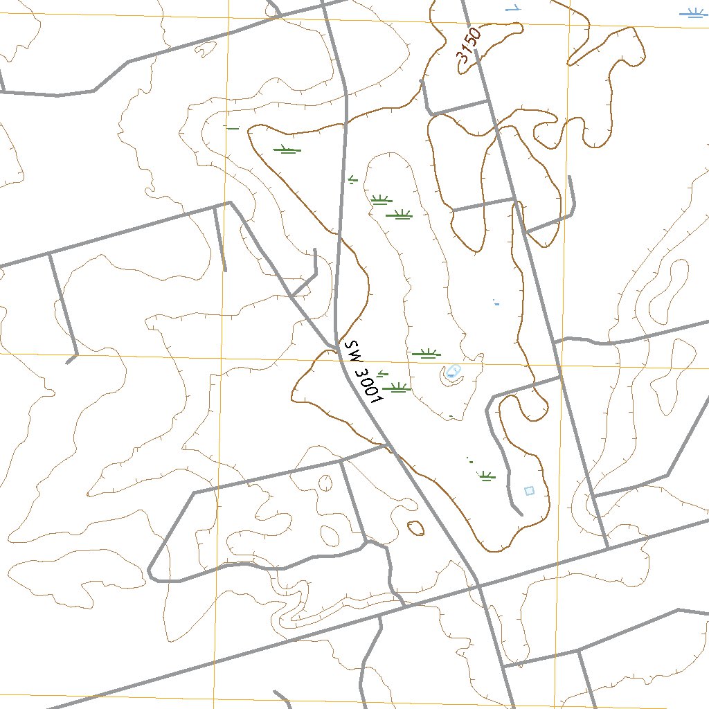 Xl Ranch Map Lazy X Ranch, TX (2022, 24000-Scale) Map by United States Geological ...