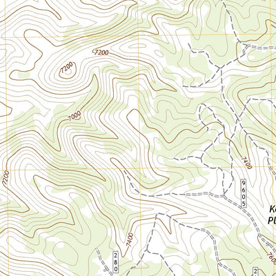 United States Geological Survey Le Fevre Ridge, AZ (2021, 24000-Scale) digital map