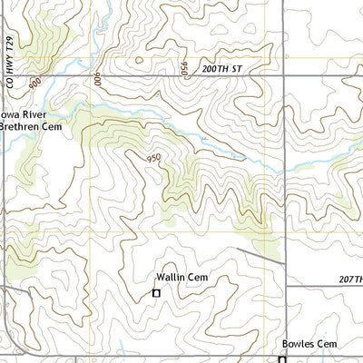 United States Geological Survey Le Grand, IA (2022, 24000-Scale) digital map