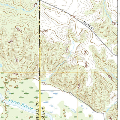 United States Geological Survey Le Grand, IA (2022, 24000-Scale) digital map