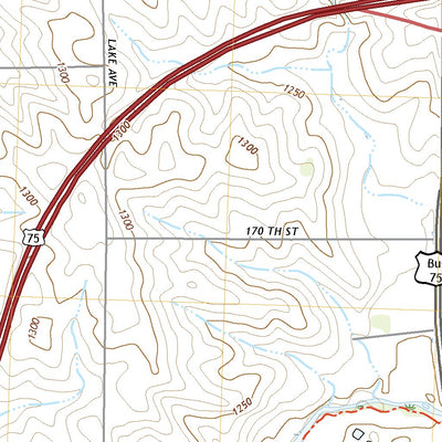 United States Geological Survey Le Mars, IA (2022, 24000-Scale) digital map