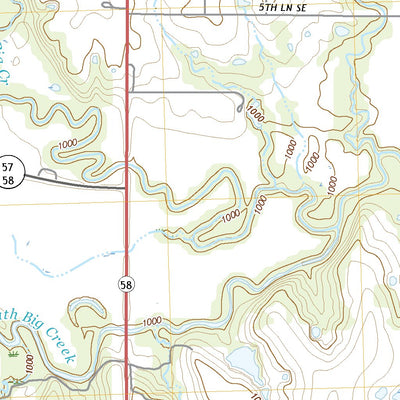 United States Geological Survey Le Roy, KS (2022, 24000-Scale) digital map