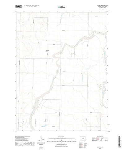 United States Geological Survey Leader SW, CO (2022, 24000-Scale) digital map