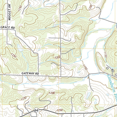 United States Geological Survey Lebanon, MO (2021, 24000-Scale) digital map