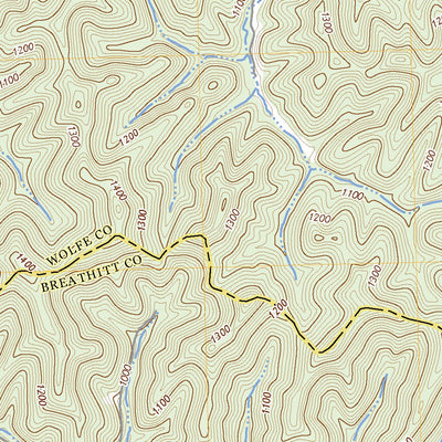 United States Geological Survey Lee City, KY (2022, 24000-Scale) digital map