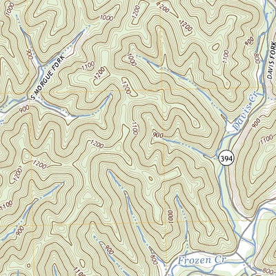 United States Geological Survey Lee City, KY (2022, 24000-Scale) digital map