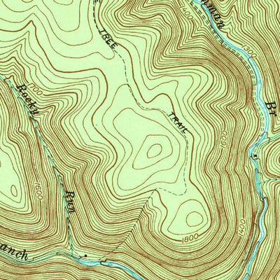 United States Geological Survey Lee Fire Tower, PA (1947, 24000-Scale) digital map