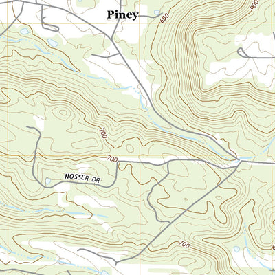 United States Geological Survey Lee Mountain, AR (2020, 24000-Scale) digital map