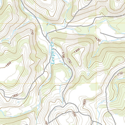 United States Geological Survey Leeper Creek, TX (2022, 24000-Scale) digital map