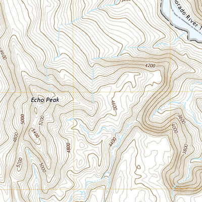United States Geological Survey Lees Ferry, AZ (2021, 24000-Scale) digital map